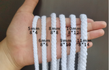 Cotton cord - braid cord with inner cord