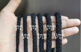 Cotton cord - braid cord with inner cord