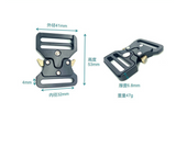 Cobra clips - Tactical Buckle Set Automatic Metal Male Belt Buckle