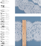 Soft eyelash Chantily lace