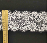 Eyelash flora Chantily lace fabric