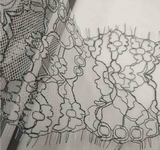 Black And White Knitting Chantilly Lace Trim Ribbon For Bridal Wedding Decorat