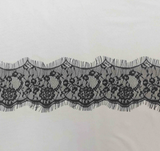 Fine Export Beard and Eyelash Guipure chantily lace