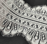 Tulle Chantilly lace trim