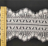 Tulle Chantilly lace trim