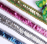 LT100 Stretch Lurex and Sequin Trim