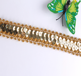 LT100 Stretch Lurex and Sequin Trim