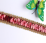 LT100 Stretch Lurex and Sequin Trim