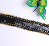 LT100 Stretch Lurex and Sequin Trim