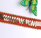 LT100 Stretch Lurex and Sequin Trim