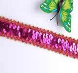 LT100 Stretch Lurex and Sequin Trim