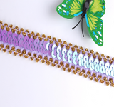 LT100 Stretch Lurex and Sequin Trim