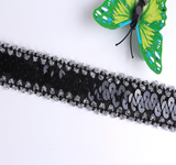 LT100 Stretch Lurex and Sequin Trim