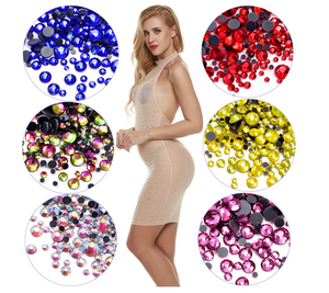 Hot Fix Rhinestones ”SS6-SS30”