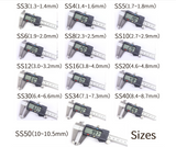 Hot Fix Rhinestones ”SS6-SS30”
