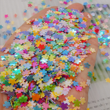 6mm flat sequins in pack