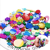6mm flat sequins in pack