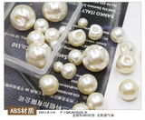 Faux Pearl Ball Buttons Sewing Sideways Shank