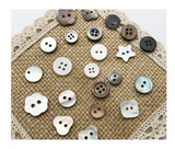 Natural Akoya Shell buttons