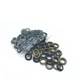Metal eyelets