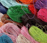 Natural cotton wax cord