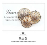 Metal Hollow Button
