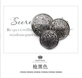 Metal Hollow Button