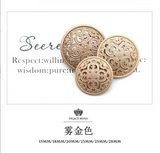 Metal Hollow Button