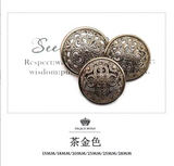 Metal Hollow Button