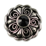 Vintage shank button with stone