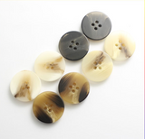Flat Stick Flower Spot Resin Buttons 4-Holes Button