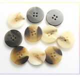 Flat Stick Flower Spot Resin Buttons 4-Holes Button