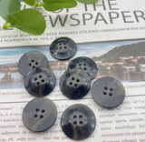 Flat Stick Flower Spot Resin Buttons 4-Holes Button