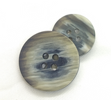 HENGC 4 Holes Large Wood Yellow Resin Buttons