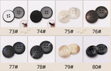 Curved button with thin edge