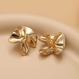 NEW-Scrunched metal shank buttons