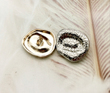 NEW - Metal bean shank buttons