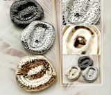 NEW - Metal bean shank buttons