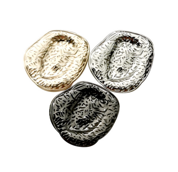 NEW - Metal bean shank buttons