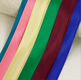 Satin Bias Tape (10mm) Double Fold Satin Binding Bias Ribbon