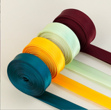 Satin Bias Tape (10mm) Double Fold Satin Binding Bias Ribbon