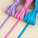 Satin Bias Tape (10mm) Double Fold Satin Binding Bias Ribbon