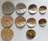 New - 2hole metal buttons
