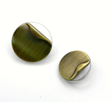 Rolling edging shank buttons