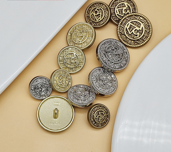 Z-5 metal shank buttons