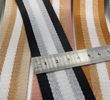 New - 50mm wide nylong webbing with lurex threading