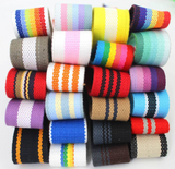 New - colored webbing tape
