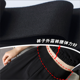 Double brushed elastic