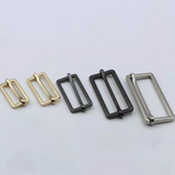 Flat threading metal slider