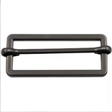 Flat threading metal slider
